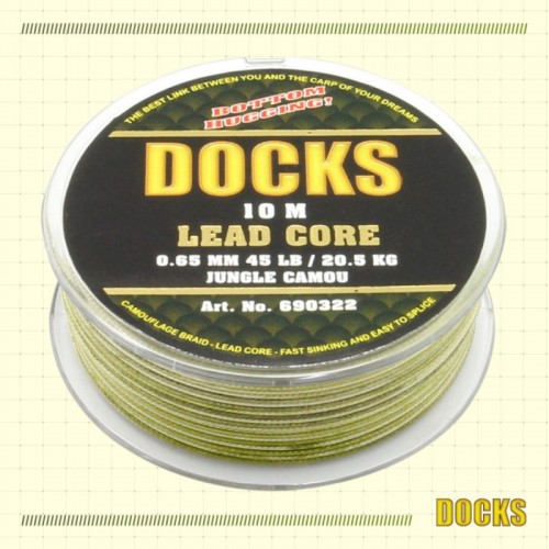 DOCKS LEADCORE 45lb JUNGLE-CAMO DOCKS LEADCORE 45lb JUNGLE-CAMO